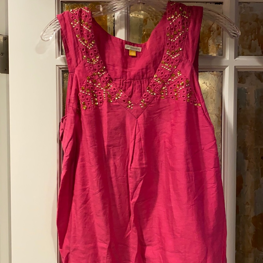 Anthropologie Silk Top